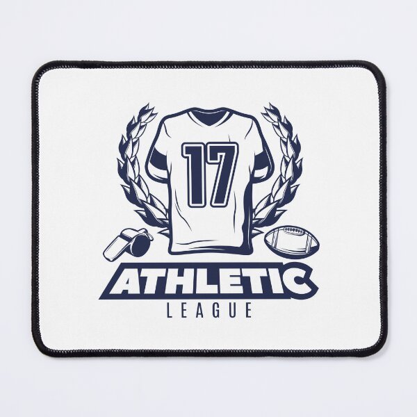 Item preview, Vintage Athletic League Jersey Number 17 Sports Logo designed and sold by topprinting.