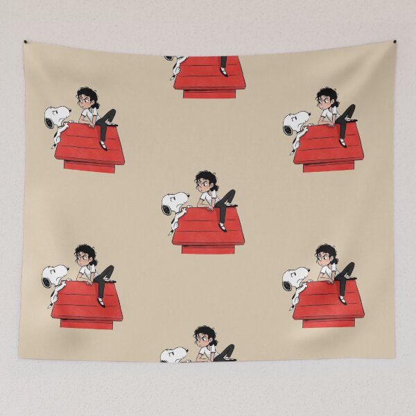 Item preview, King of Pop Michael Jackson Snoopy Doghouse Crossover designed and sold by maivisecole.