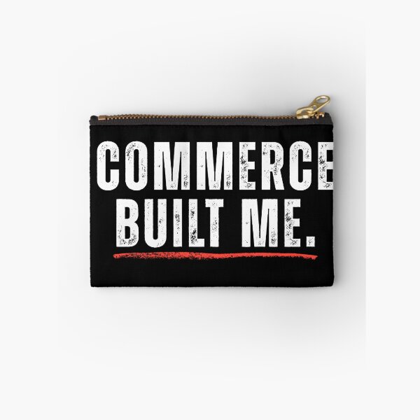 Item preview, Commerce Built Me – Proud Commerce Student Typography Design designed and sold by FCA SIR MERCH .