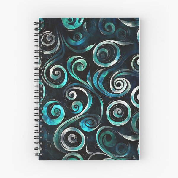 Item preview, New Zealand Paua Māori Pattern Koru Design 915 designed and sold by GrinGalore.