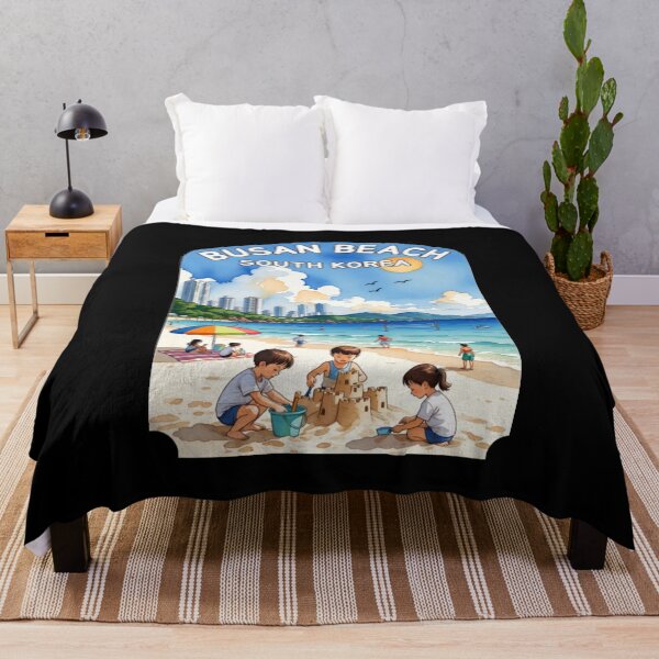 Item preview, Busan Beach South Korea | Summer Beach Art designed and sold by Dikshant Goyal.