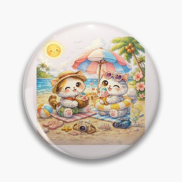 Item preview, Mochi & Lumi – Tropical Beach Time designed and sold by Mochi Studio.
