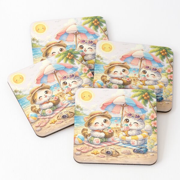 Item preview, Mochi & Lumi – Tropical Beach Time designed and sold by Mochi Studio.