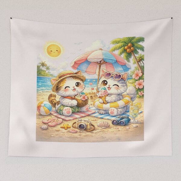 Item preview, Mochi & Lumi – Tropical Beach Time designed and sold by Mochi Studio.