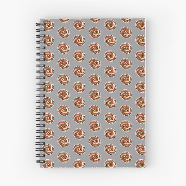 Item preview, Earthy Swirl Abstract Spiral Pattern  Boho Nature Aesthetic Sticker designed and sold by VaultVibes.