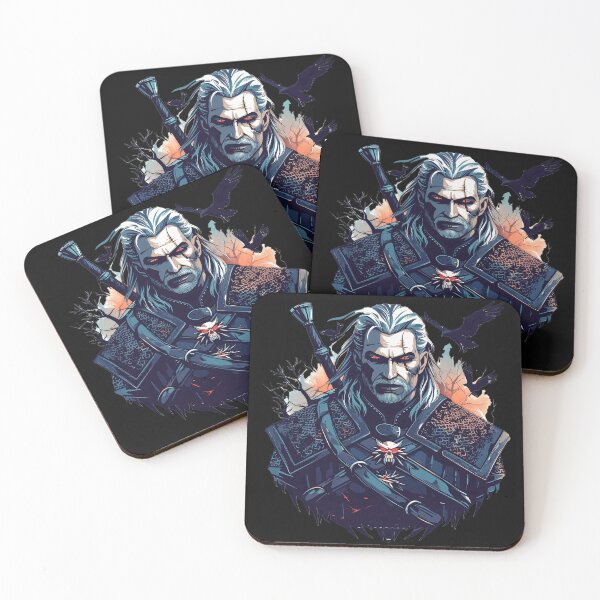 Item preview, The Witcher Geralt Of Rivia Monster Hunter Gaming Fantasy Fan designed and sold by QuentinHarrow.
