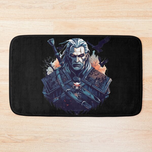 Item preview, The Witcher Geralt Of Rivia Monster Hunter Gaming Fantasy Fan designed and sold by QuentinHarrow.