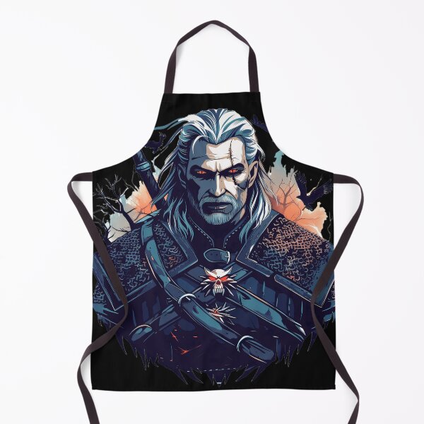 Item preview, The Witcher Geralt Of Rivia Monster Hunter Gaming Fantasy Fan designed and sold by QuentinHarrow.