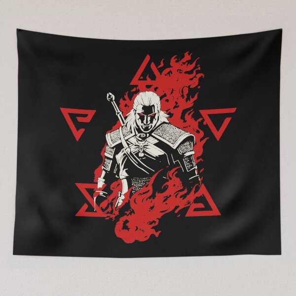 Item preview, The Witcher Geralt Of Rivia Fantasy Gaming Fan designed and sold by QuentinHarrow.