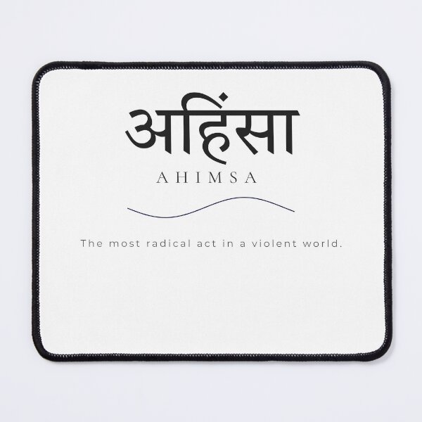 Item preview, Ahimsa Sanskrit Philosophy — The Most Radical Act In A Violent World designed and sold by TattvaCo.