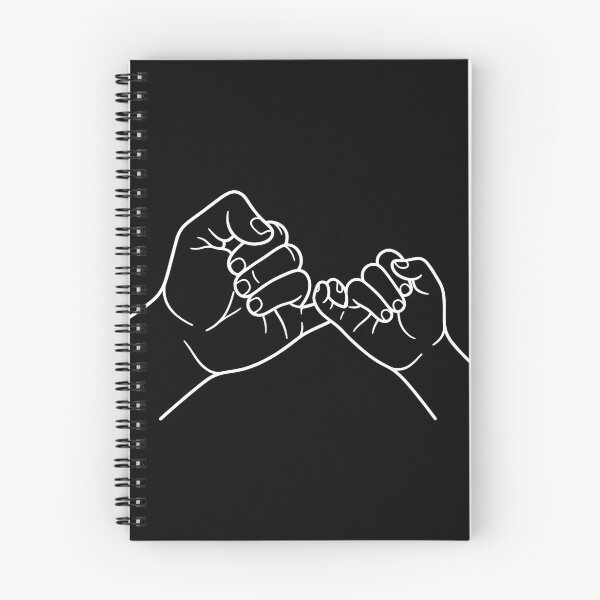 Item preview, Minimalist Parent Child Pinky Promise Line Art designed and sold by TeNovaStudio.