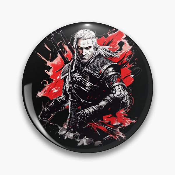 Item preview, Geralt Of Rivia The Witcher Monster Hunter designed and sold by QuentinHarrow.