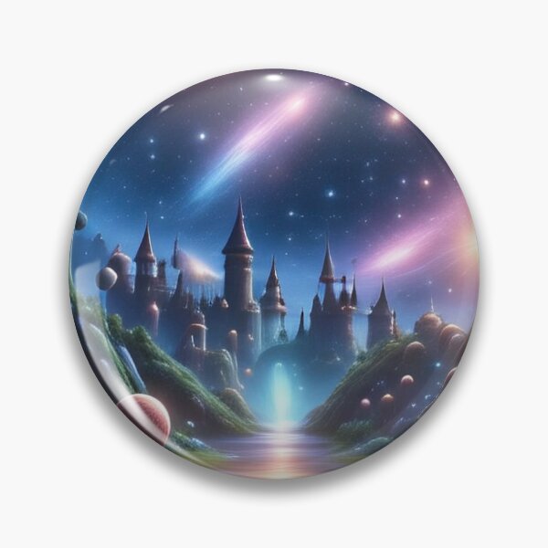 Item preview, Magical Cosmic Castle in a Starry Nebula designed and sold by TheUmbraEdit.