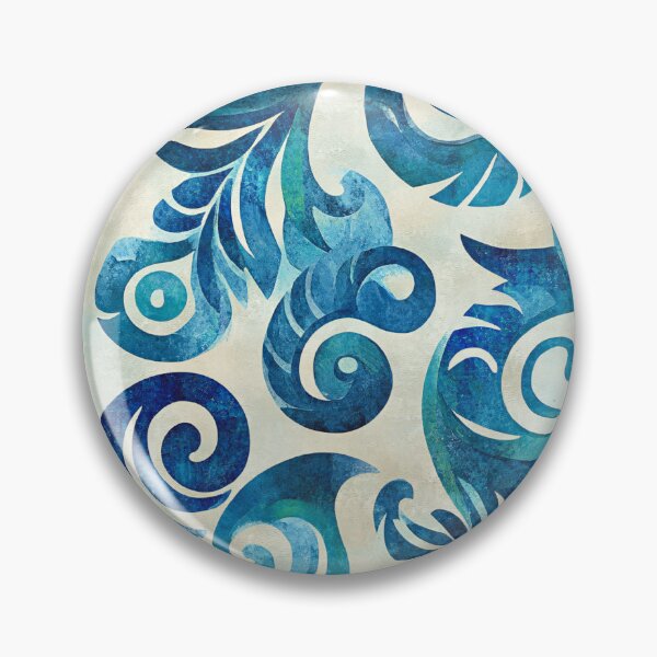 Item preview, New Zealand Paua Māori Pattern Koru Design 916 designed and sold by GrinGalore.