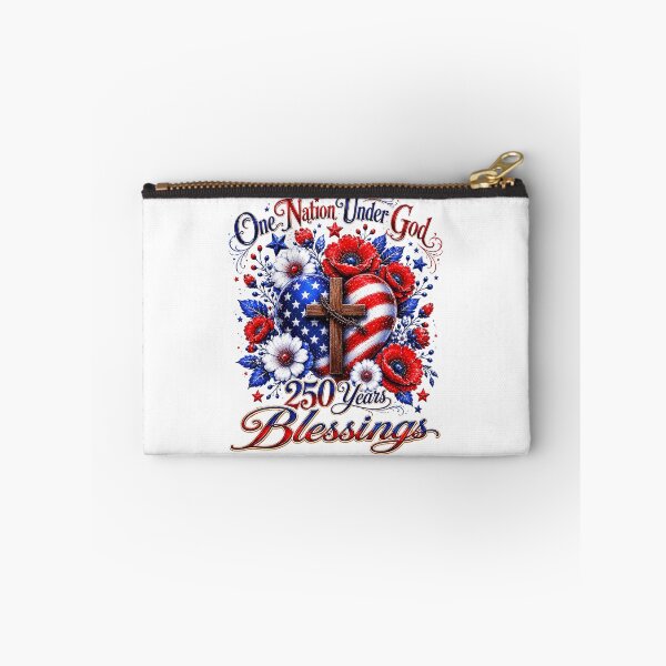 Item preview, One Nation Under God 250 years of blessings Floral Flower designed and sold by BlightedArt.