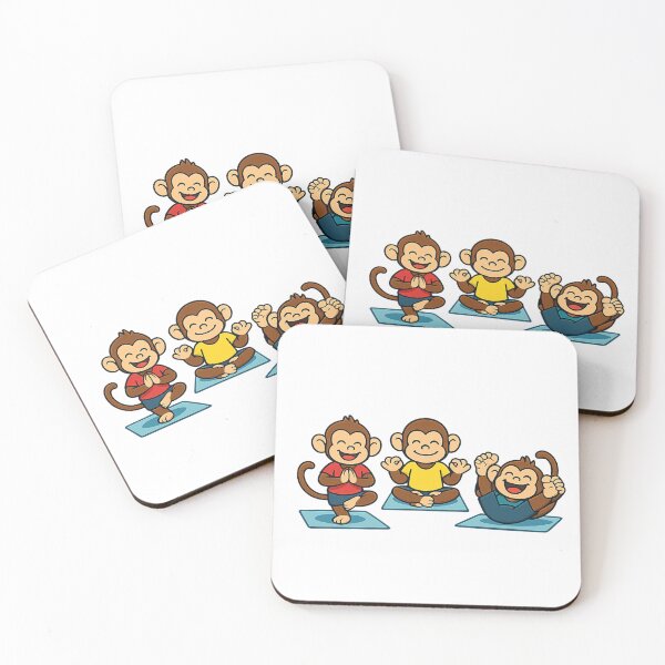 Item preview, Monkey yoga meditation  designed and sold by JamesDunican.