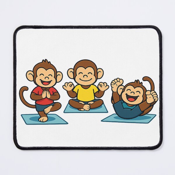 Item preview, Monkey yoga meditation  designed and sold by JamesDunican.