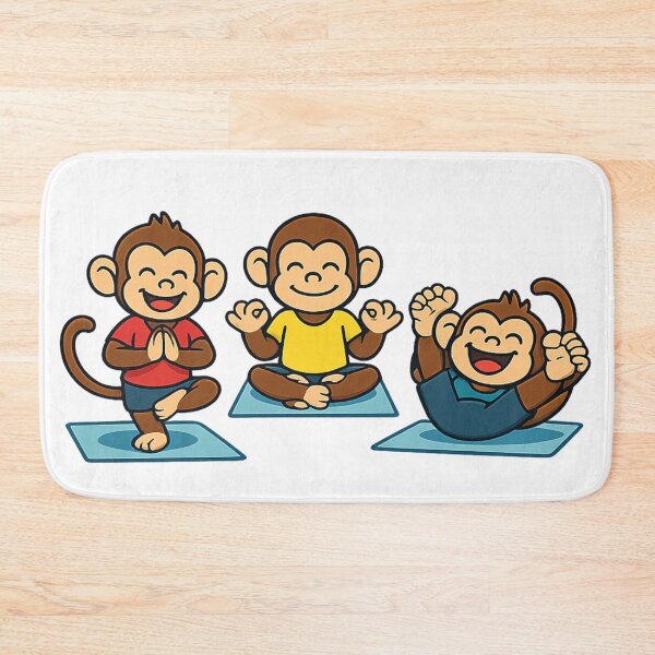 Item preview, Monkey yoga meditation  designed and sold by JamesDunican.