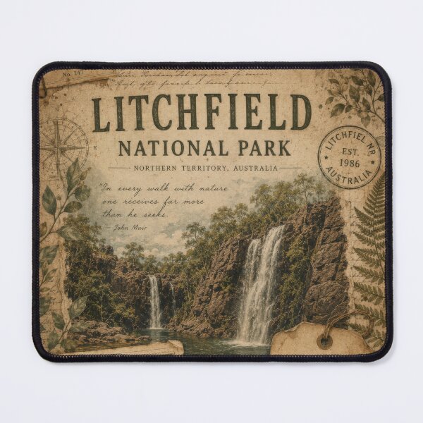Item preview, Litchfield National Park | Northern Territory Australia | Wangi Falls designed and sold by CosmicAnomaly.