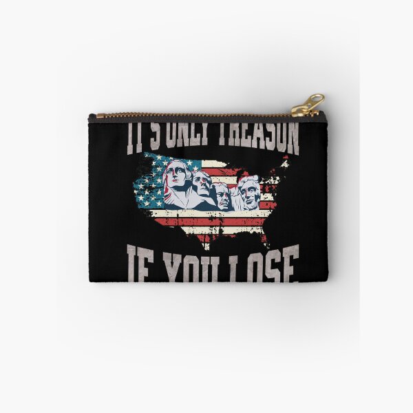 Item preview, It's Only Treason If You Lose Funny founding fathers American Flag map 4th of July designed and sold by Youngkev-arts.