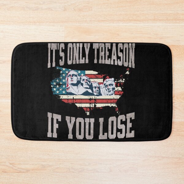 Item preview, It's Only Treason If You Lose Funny founding fathers American Flag map 4th of July designed and sold by Youngkev-arts.