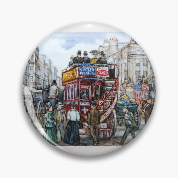 Artikelvorschau, Oxford Circus, London, um 1896, von R. E. Whitaker entworfen und verkauft von Collector-RB.
