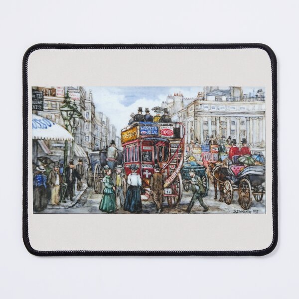 Item preview, Oxford Circus London c1896 by R E Whitaker   designed and sold by Collector-RB.
