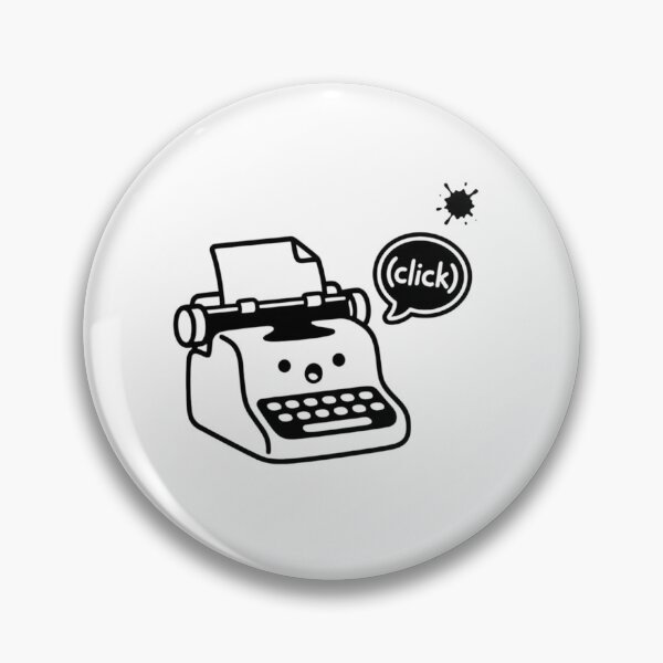 Item preview, Cute Cartoon Typewriter Icon on White Background) designed and sold by M.Store.