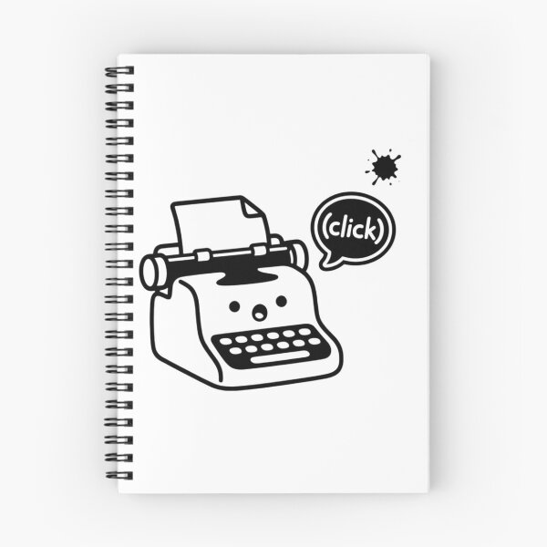 Item preview, Cute Cartoon Typewriter Icon on White Background) designed and sold by M.Store.