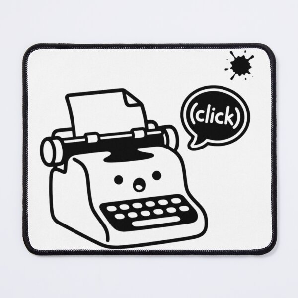 Item preview, Cute Cartoon Typewriter Icon on White Background) designed and sold by M.Store.