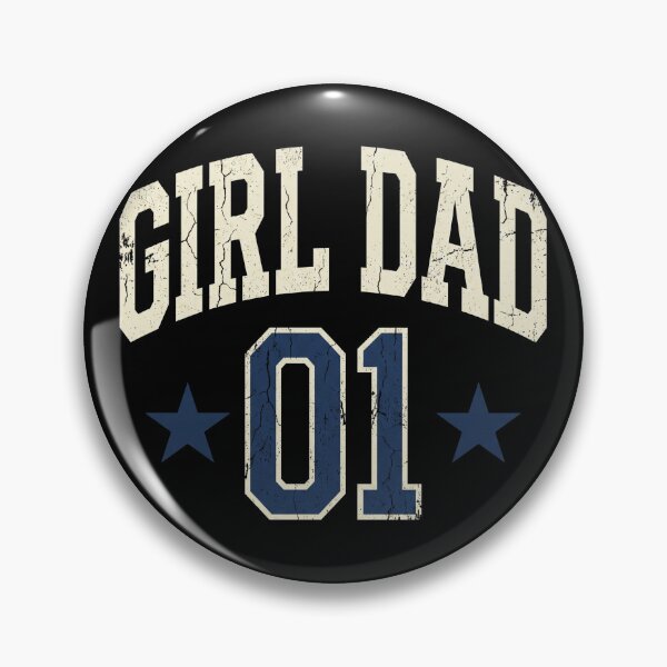 Item preview, Vintage Distressed Girl Dad 01 Collegiate Athletic designed and sold by TeNovaStudio.
