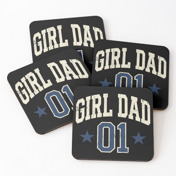 Item preview, Vintage Distressed Girl Dad 01 Collegiate Athletic designed and sold by TeNovaStudio ⭐⭐⭐⭐⭐.
