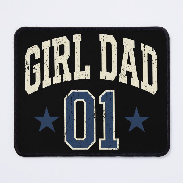 Item preview, Vintage Distressed Girl Dad 01 Collegiate Athletic designed and sold by TeNovaStudio.