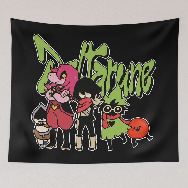 Item preview, Deltarune Kris Susie Ralsei Lancer Video Game Fan designed and sold by QuentinHarrow.