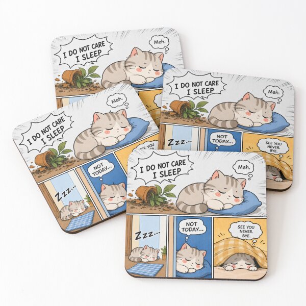 Item preview, cat not care to broke plant pot designed and sold by HomeyDay.