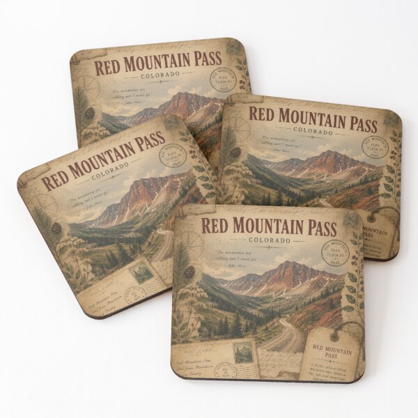 Item preview, Red Mountain Pass Colorado | San Juan Mountains | Alpine Scenic Route designed and sold by CosmicAnomaly.