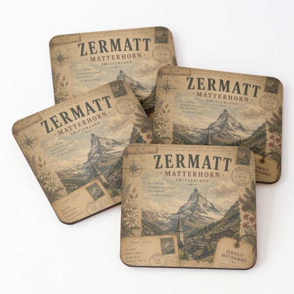 Item preview, Zermatt Matterhorn Switzerland | Alpine Peak of the Swiss Alps designed and sold by CosmicAnomaly.