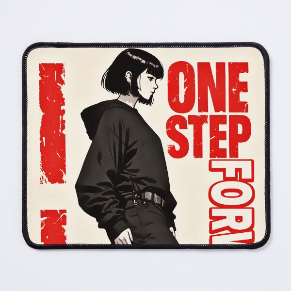 Item preview, One Step Forward Anime Streetwear Girl designed and sold by Neer arts.