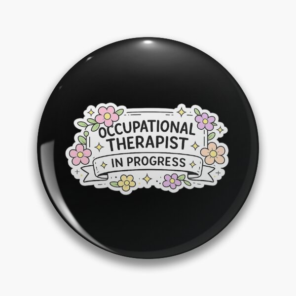 Item preview, Occupational Therapist In Progress | Floral Pastel Edition designed and sold by AMICO77.