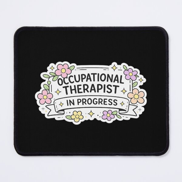 Item preview, Occupational Therapist In Progress | Floral Pastel Edition designed and sold by AMICO77.