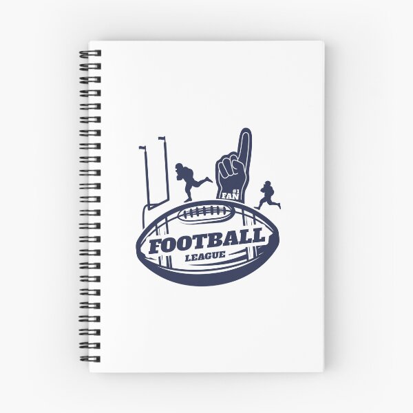 Item preview, Vintage Football League #1 Fan Large Ball Emblem Sticker designed and sold by topprinting.