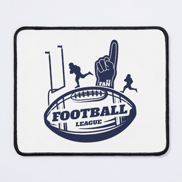 Item preview, Vintage Football League #1 Fan Large Ball Emblem Sticker designed and sold by topprinting.
