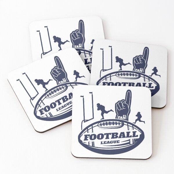 Item preview, Vintage Football League #1 Fan Large Ball Emblem Sticker designed and sold by topprinting.