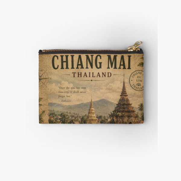 Item preview, Chiang Mai Thailand | Temples of the Ancient Lanna Kingdom designed and sold by CosmicAnomaly.