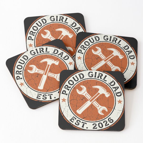 Item preview, Vintage Handyman Proud Girl Dad Est 2026 designed and sold by TeNovaStudio ⭐⭐⭐⭐⭐.