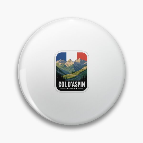 Item preview,  Col d Aspin  Route des Cols  Motorcycle Sticker designed and sold by TulipaGraphics.
