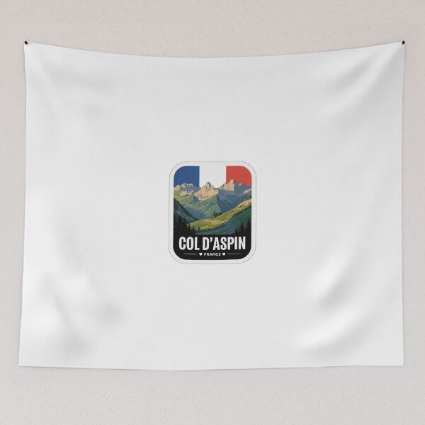 Item preview,  Col d Aspin  Route des Cols  Motorcycle Sticker designed and sold by TulipaGraphics.