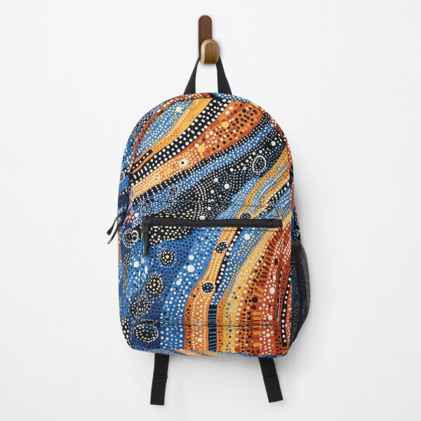 Item preview, Aboriginal Inspired Dot Art - Traditional Landscape designed and sold by GrinGalore.