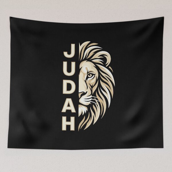 Item preview, Tribe of Judah Half Face Lion Biblical designed and sold by crouchingpixel.