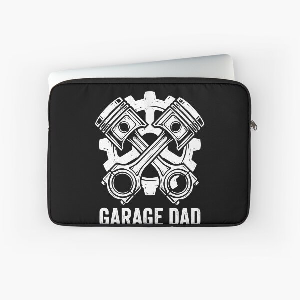 Item preview, Vintage Linocut Garage Dad Mechanic Pistons designed and sold by TeNovaStudio.